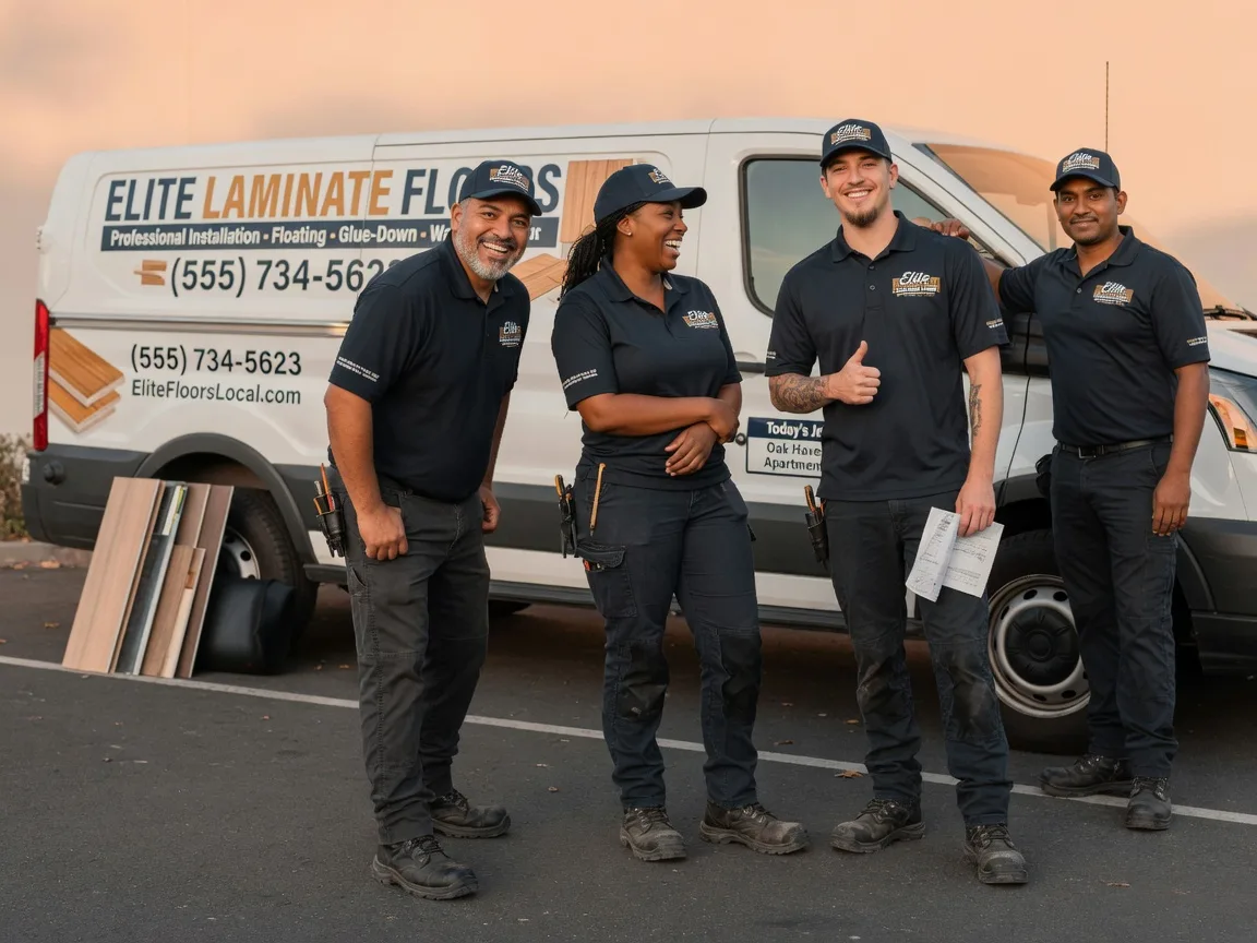 Laminate flooring installation company in Waterman, IL